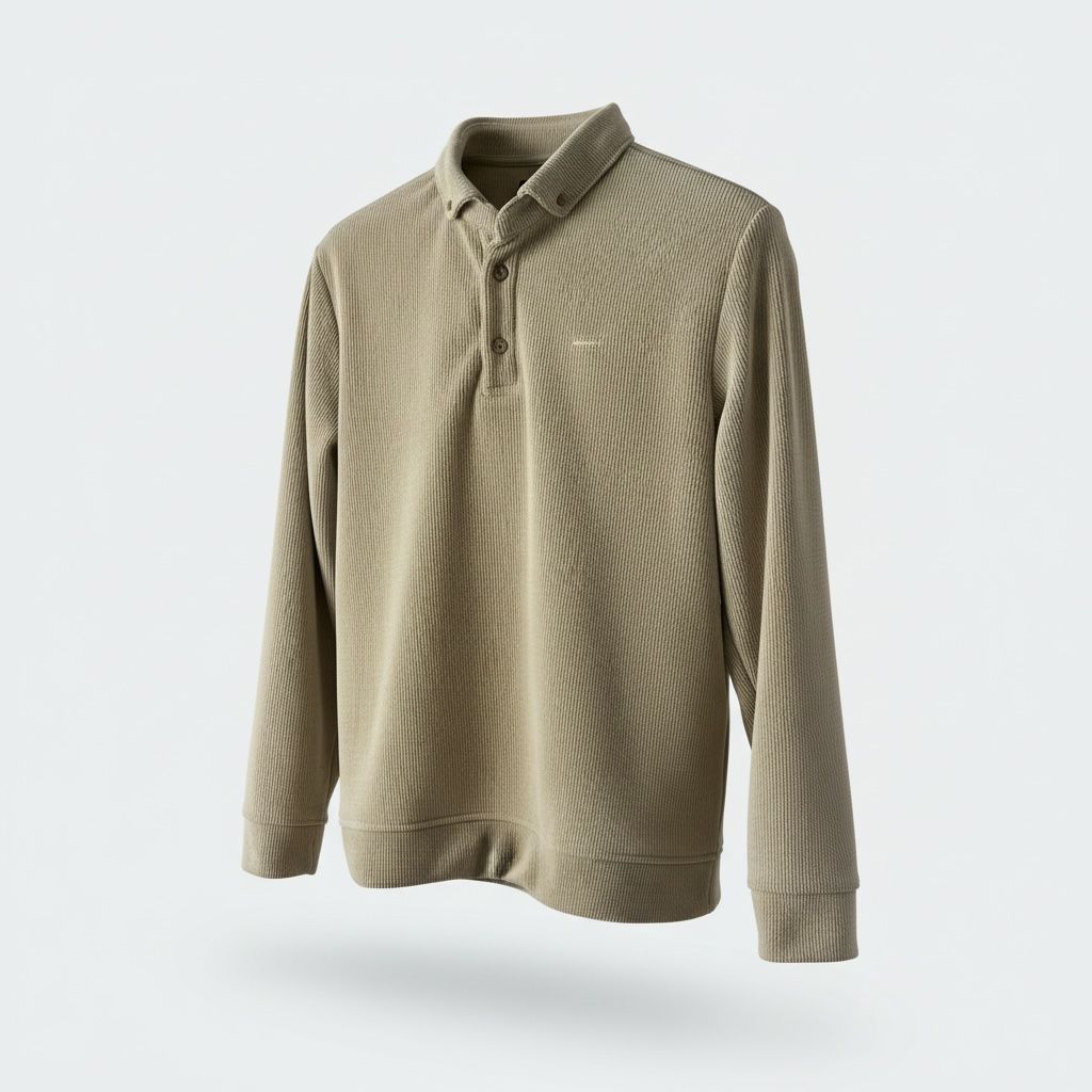 POLO YAKA TRİKO - BEJ