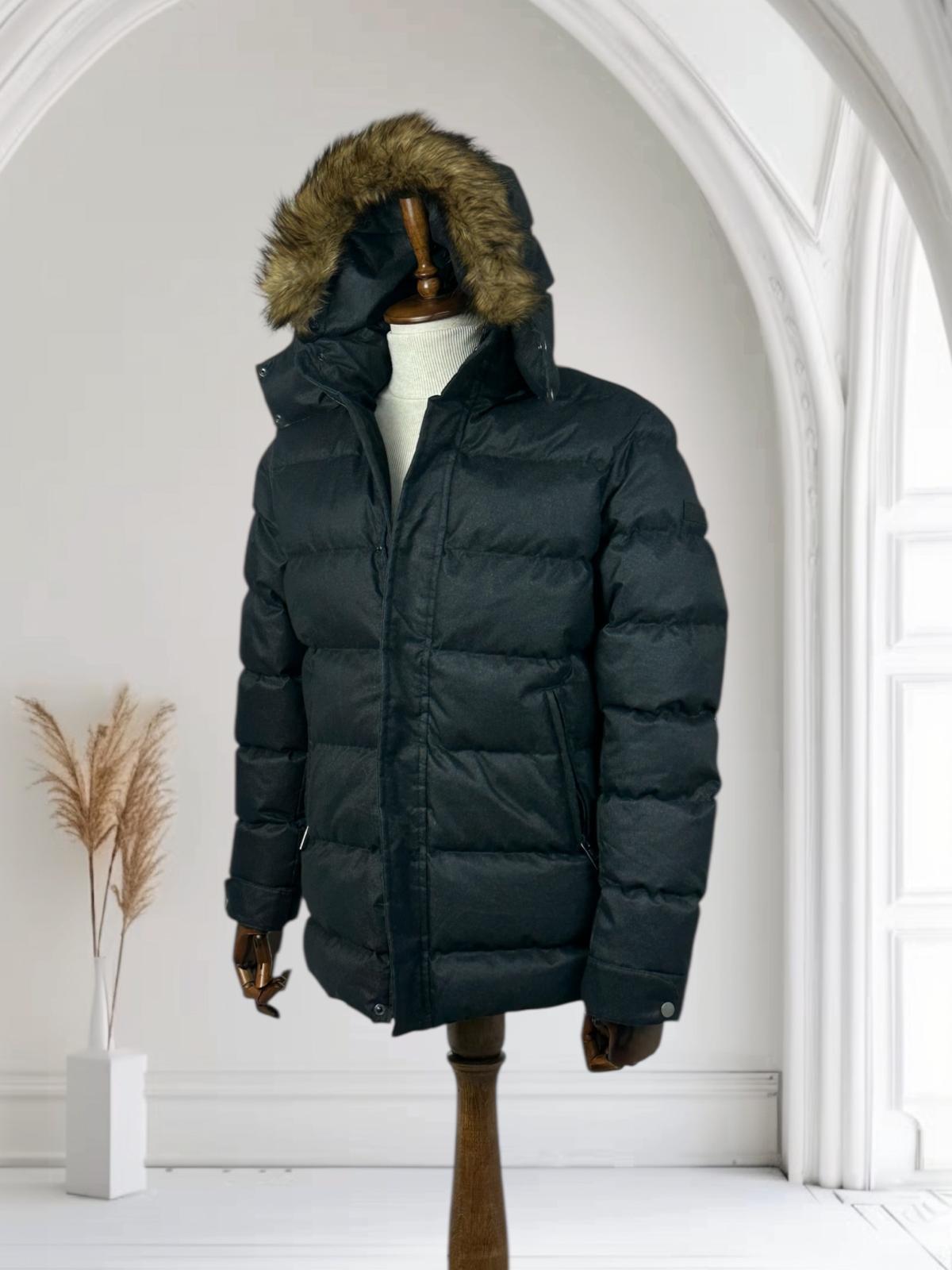 KAPÜŞONLU KÜRKLÜ MONT