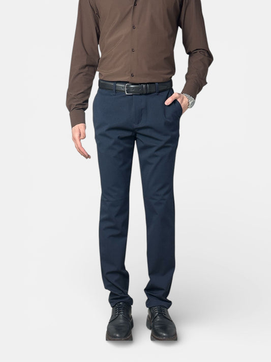 SLİMFİT KUMAŞ PANTOLON - LACİVERT