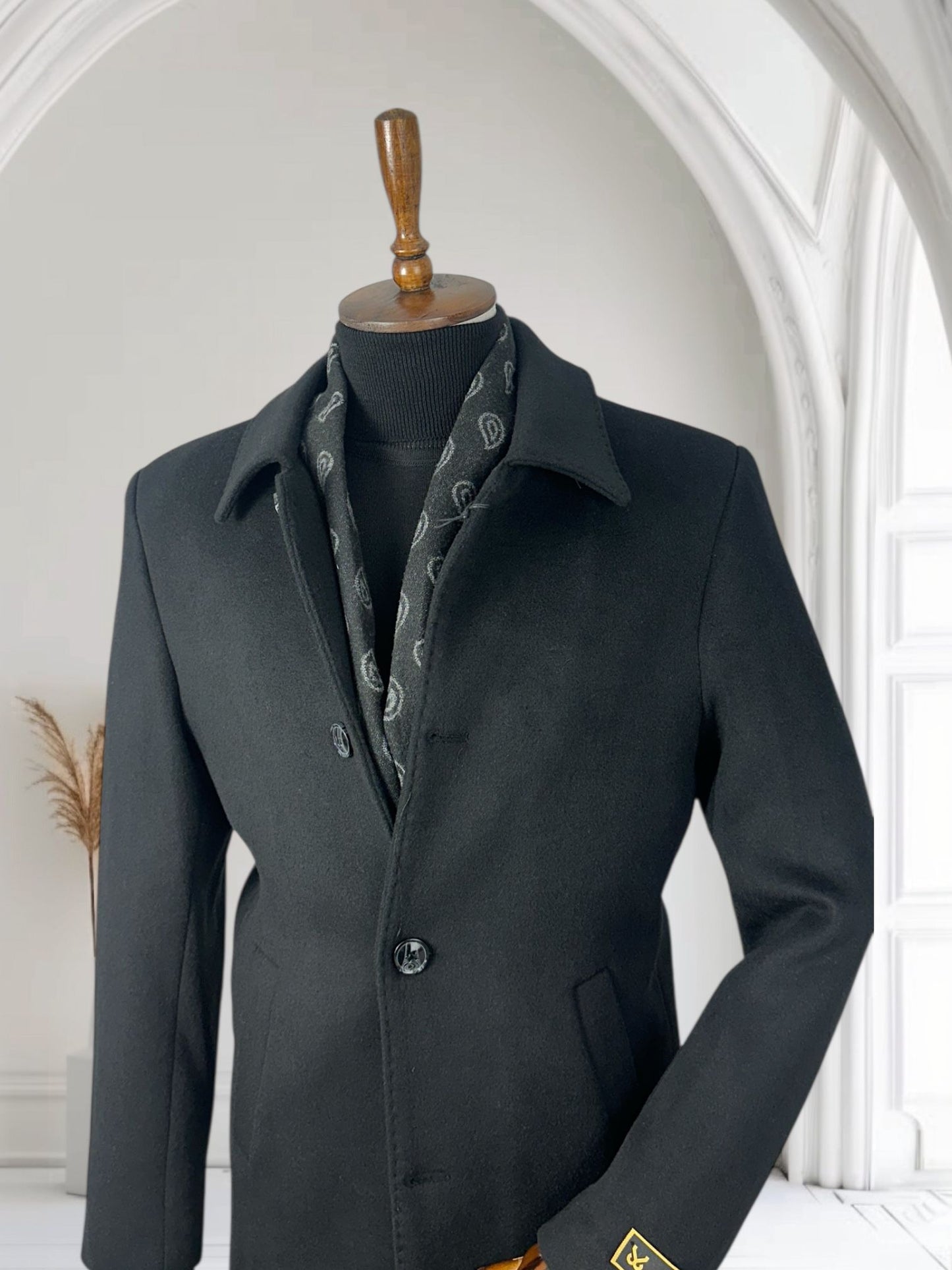 GÖMLEK YAKA SİYAH KABAN