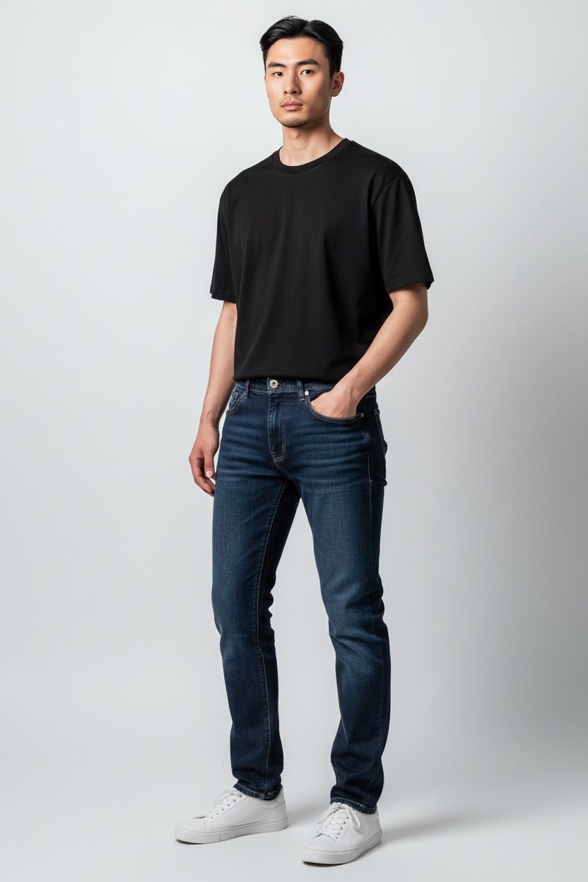 JEANS KOT PANTOLON - MAVİ