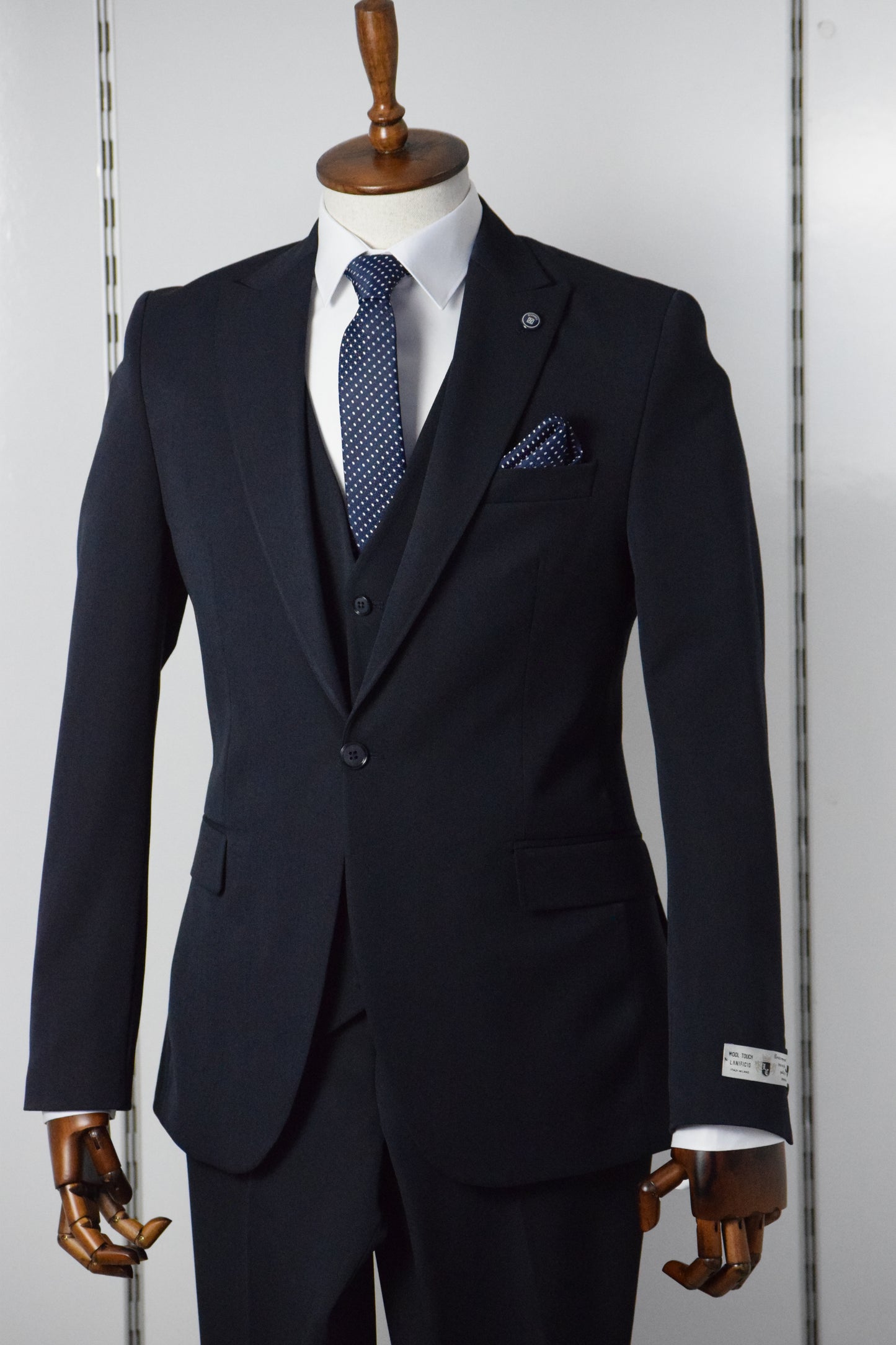 DÜZ YELEKLİ TAKIM - LACİVERT