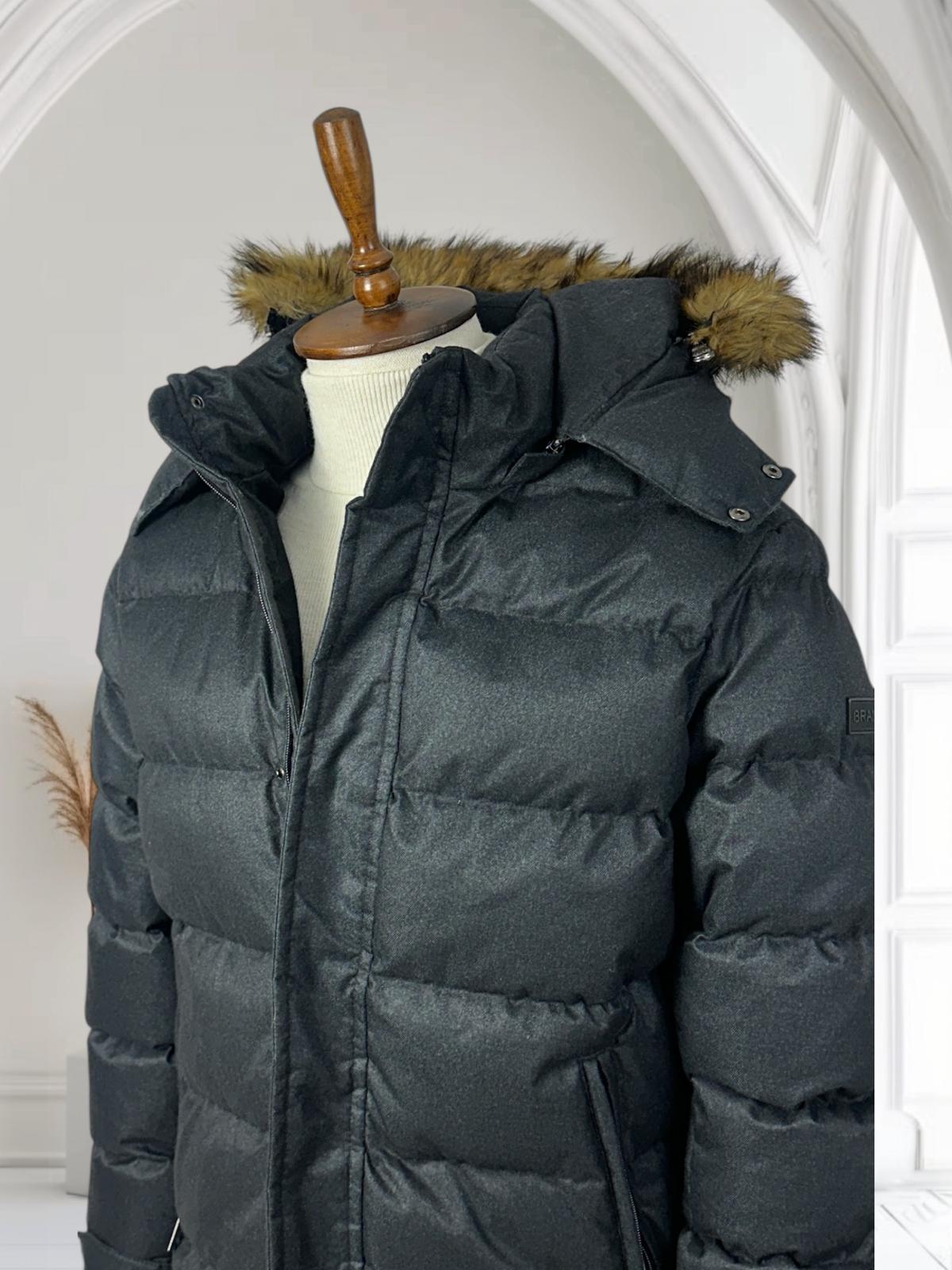 KAPÜŞONLU KÜRKLÜ MONT