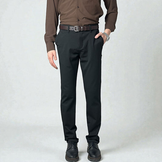 SLİMFİT KUMAŞ PANTOLON - SİYAH