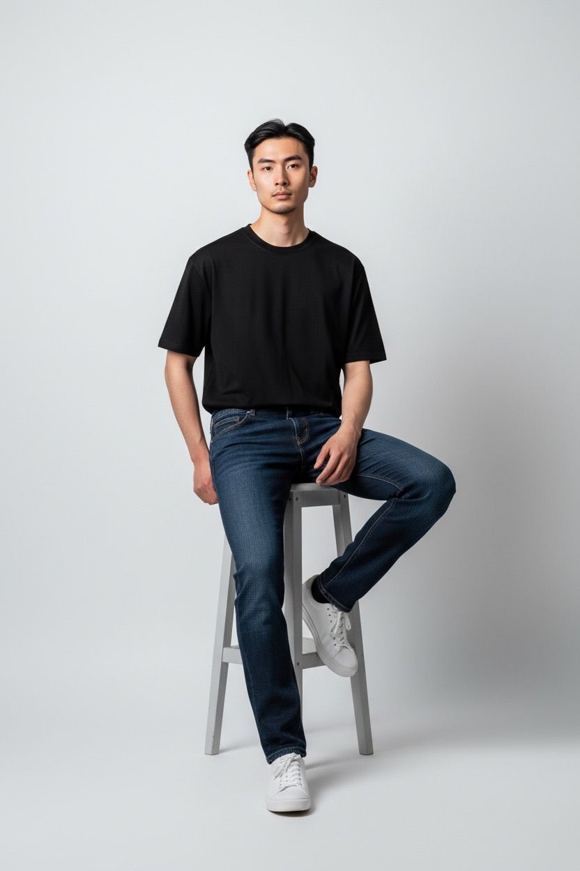 JEANS KOT PANTOLON - MAVİ