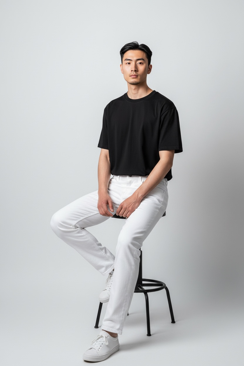 JEANS KOT PANTOLON - BEYAZ