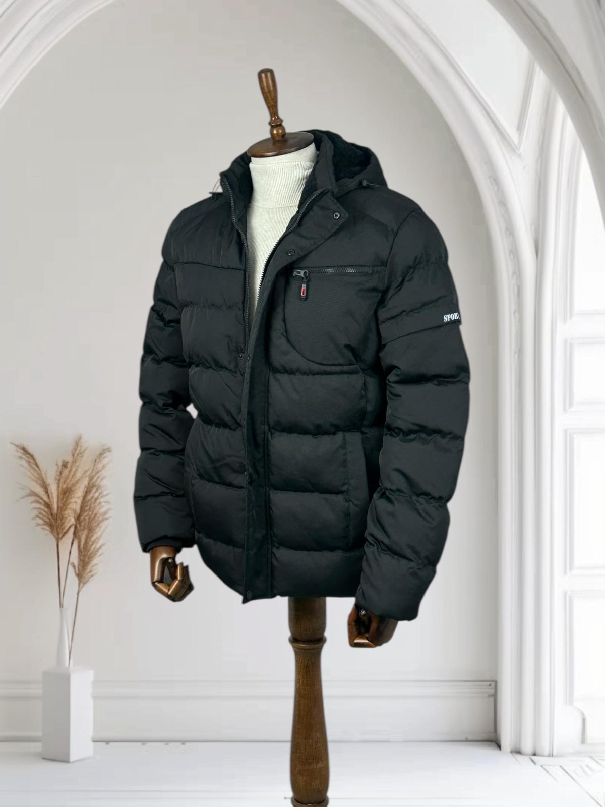 İÇİ KÜRKLÜ KAPÜŞONLU MONT