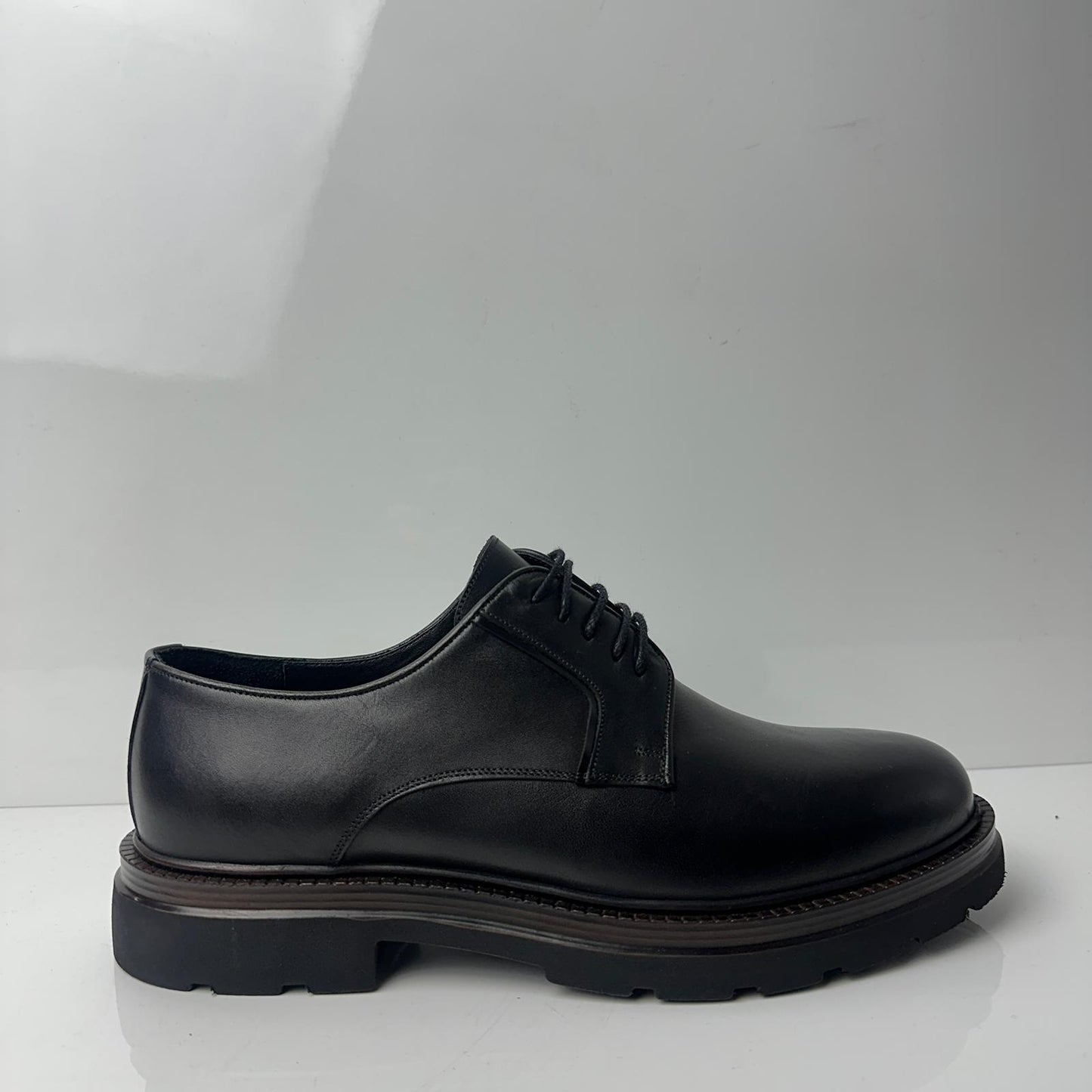 EVA TABAN MAT SİYAH AYAKKABI