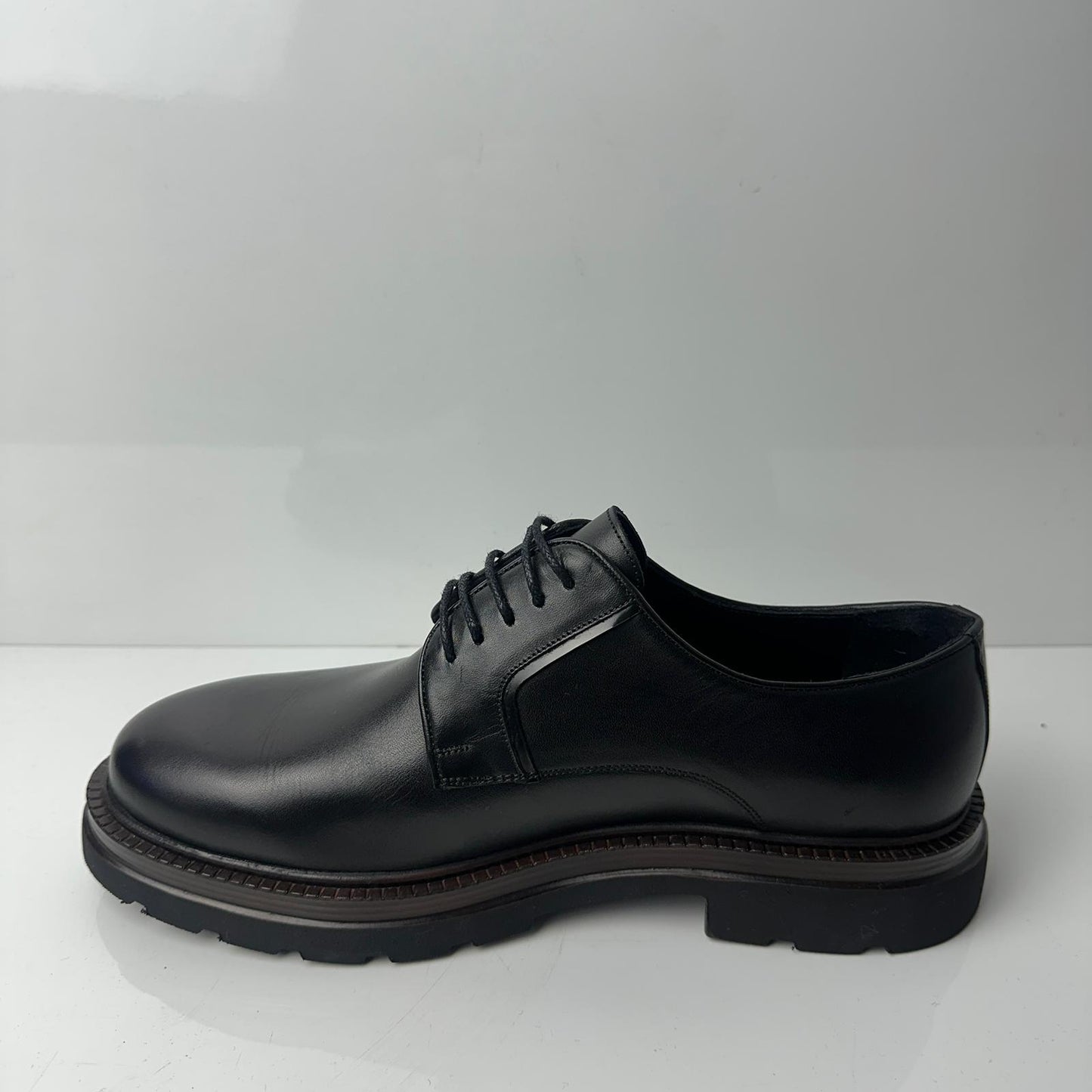 EVA TABAN MAT SİYAH AYAKKABI