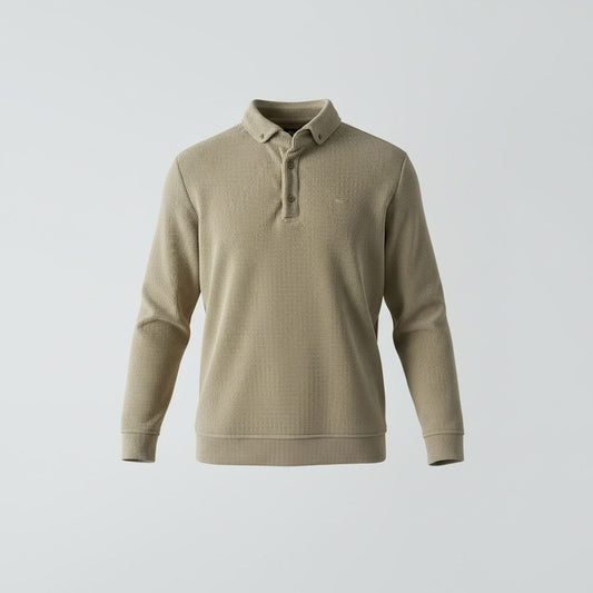 POLO YAKA TRİKO - BEJ