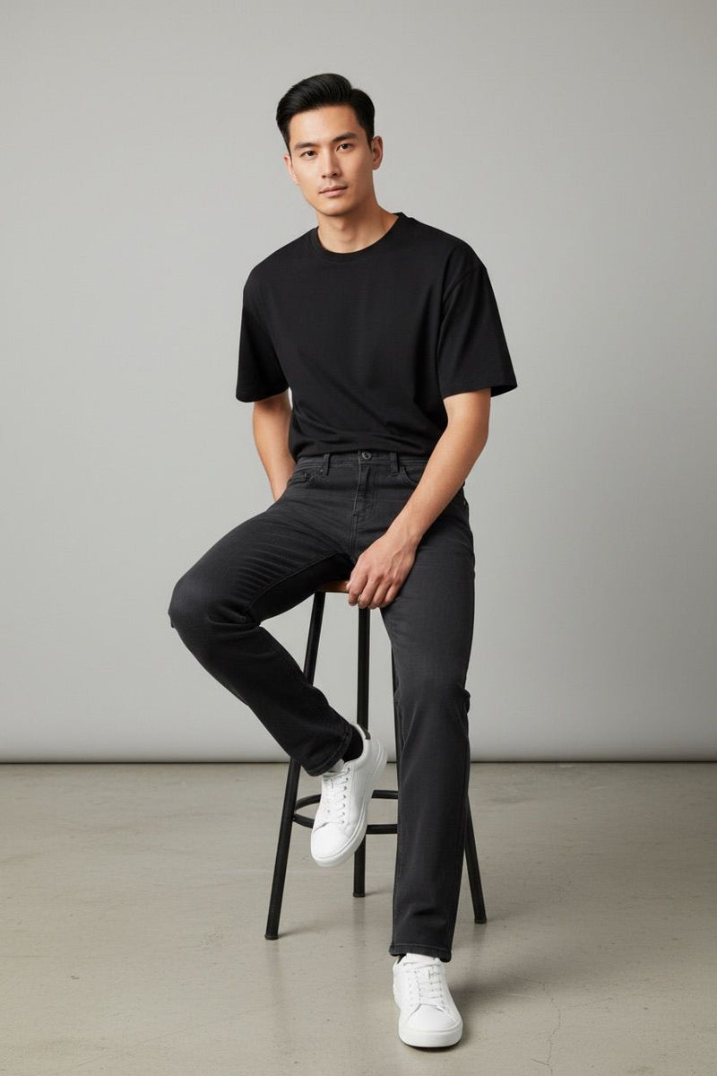JEANS KOT PANTOLON - ANTRASİT