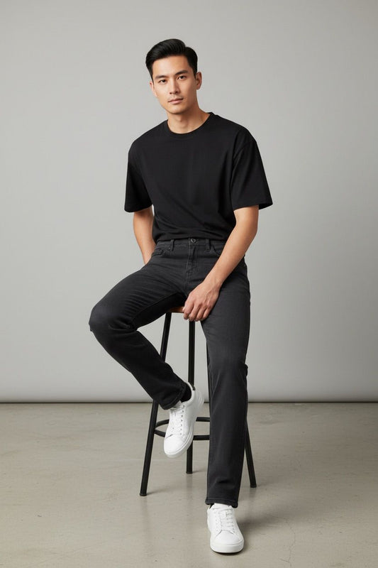 JEANS KOT PANTOLON - ANTRASİT