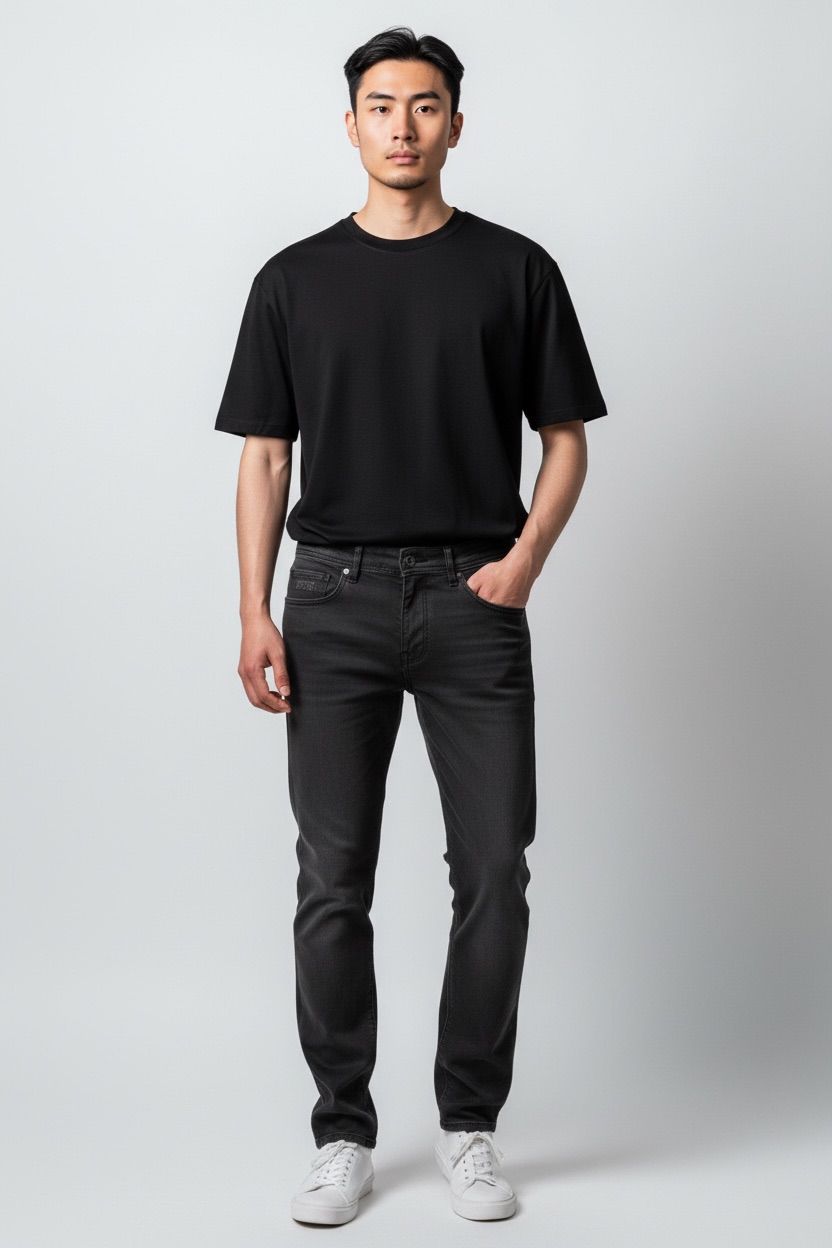 JEANS KOT PANTOLON - ANTRASİT