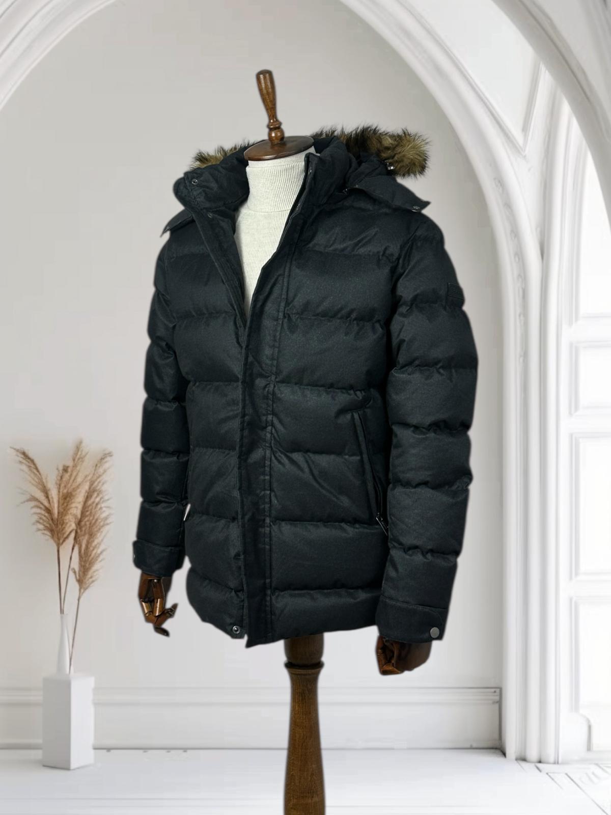 KAPÜŞONLU KÜRKLÜ MONT